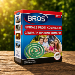 BROS Спирали против комари 10 бр за защита от комари на открито