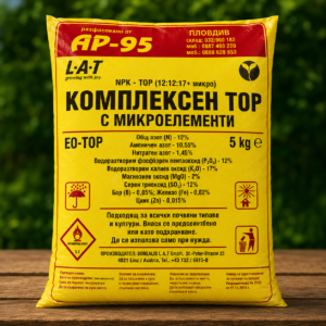 Комплексен тор 12:12:17 + МЕ ЛАТ 5 кг NPK тор с микроелементи
