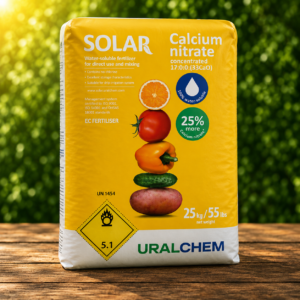 Концентриран калциев нитрат SOLAR 25 кг водоразтворим тор