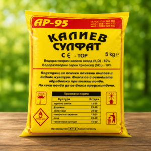 Калиев сулфат калиев тор с 50 процента калий