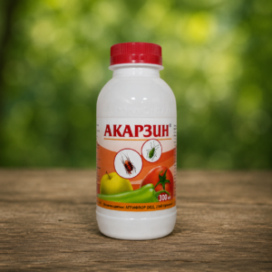 Акарзин акарицид в опаковка 300 мл за борба с акари по овощни и зеленчукови култури