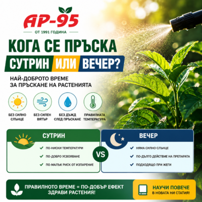 кога се пръска